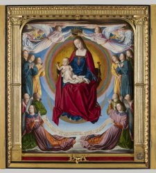 Fully restored the Triptych of Moulins. It will be displayed in the Louvre  Fully restored the Triptych of Moulins. It will be displayed in the Louvre