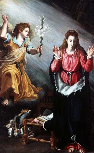 Annunciazione di Alessandro Allori