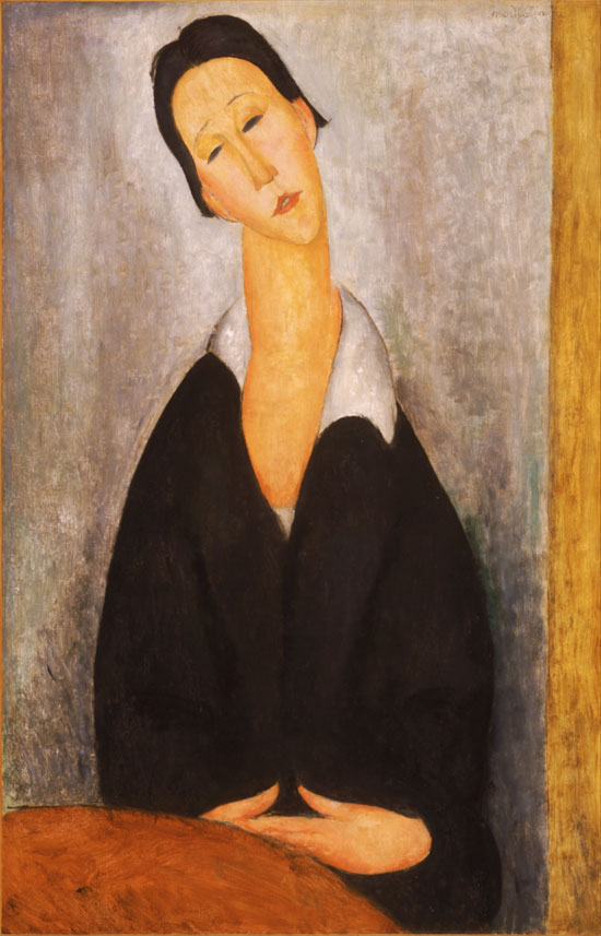 Ritratto di una donna polacca di Amedeo Modigliani