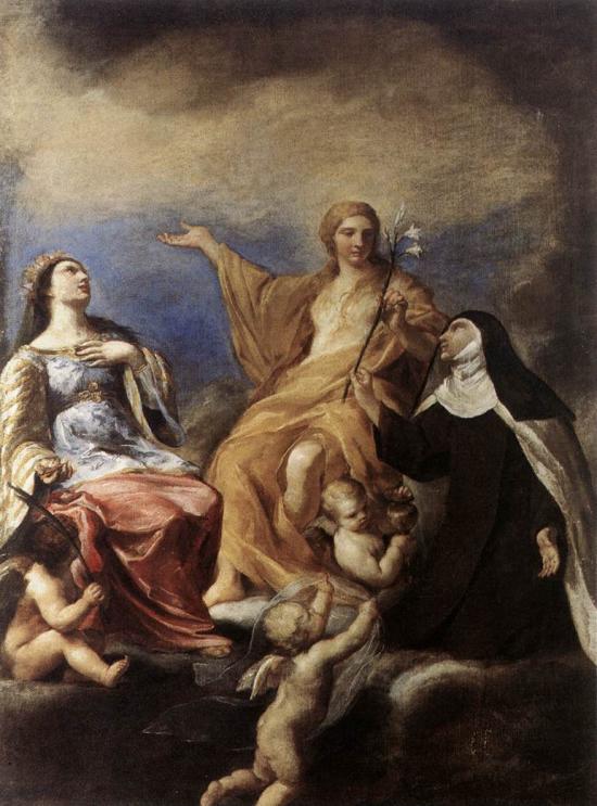 Andrea Sacchi (1599-1661): Le Tre Maddalene (1634), Galleria Nazionale d’Arte Antica i Roma