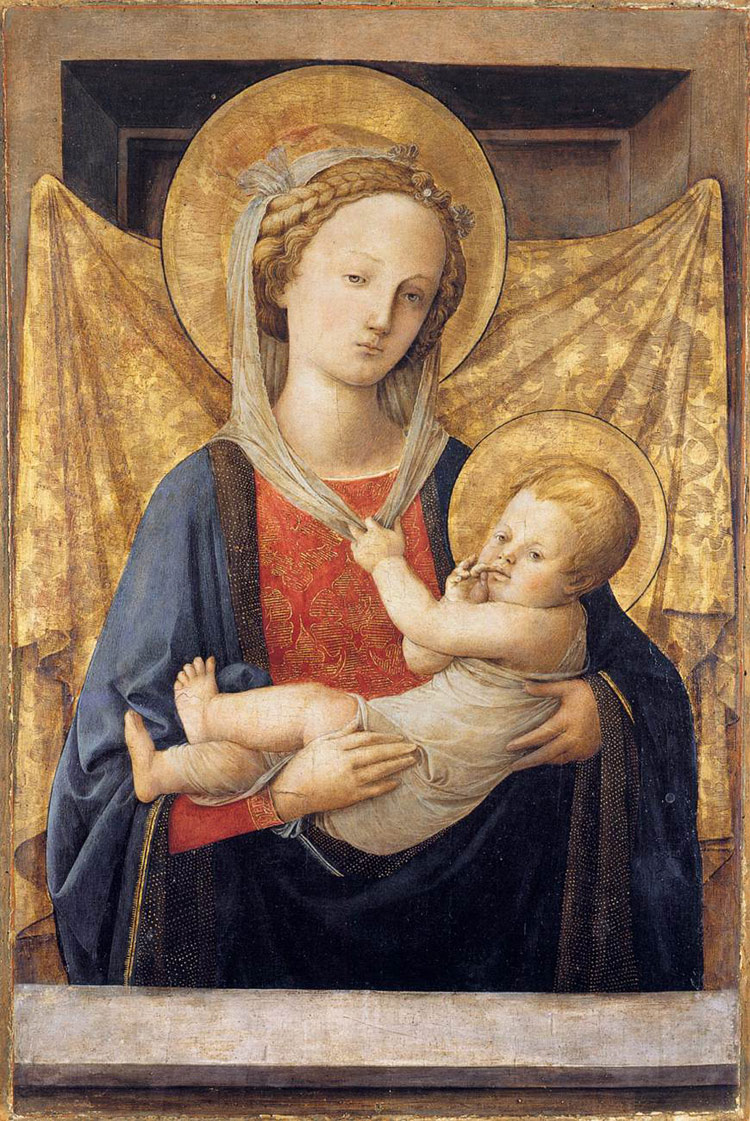 Madonna col Bambino di Filippo Lippi