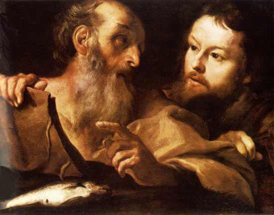 Sant'Andrea con san Tommaso di Gian Lorenzo Bernini