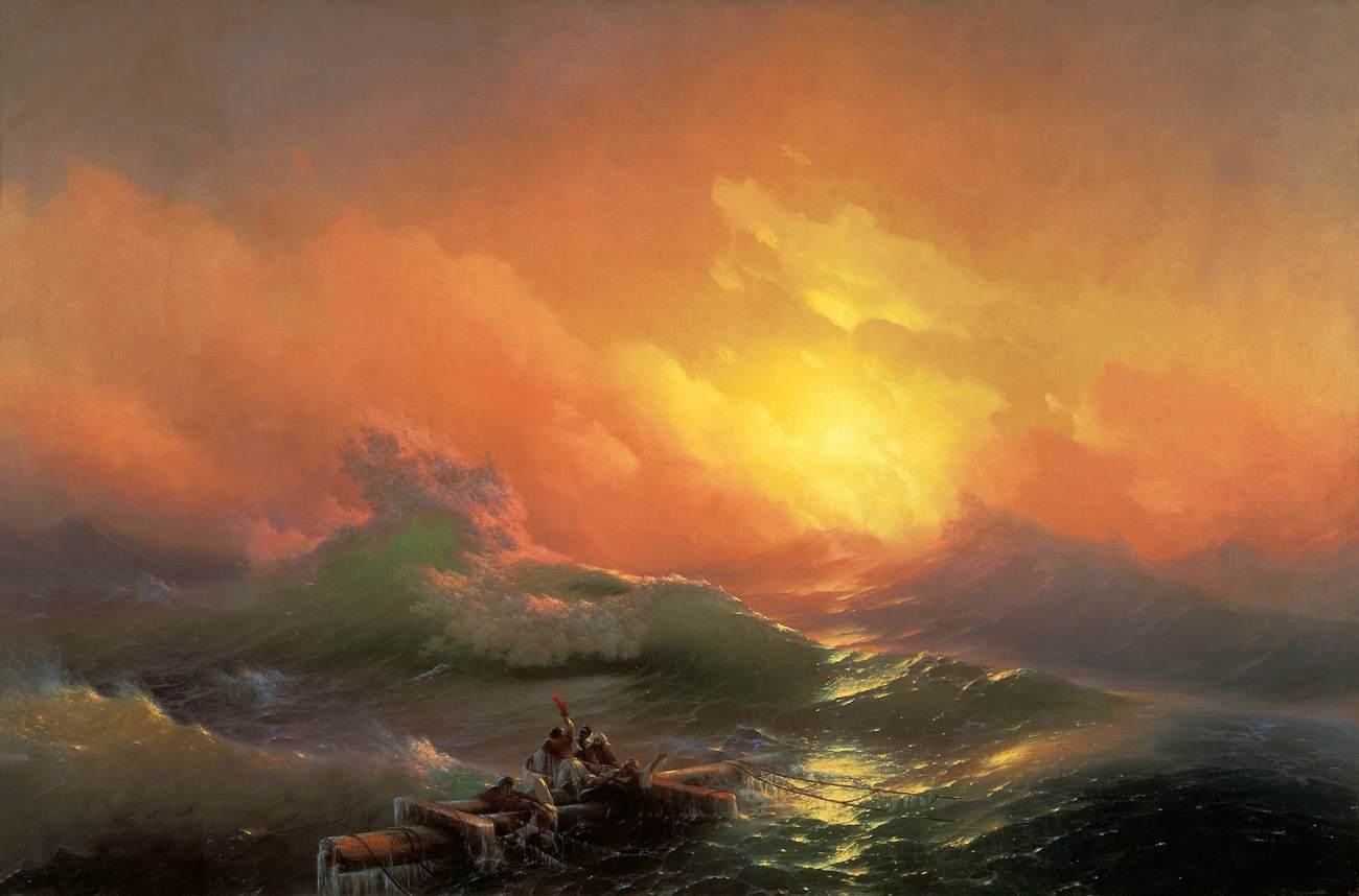 La nona onda di Ivan Ajvazovskij