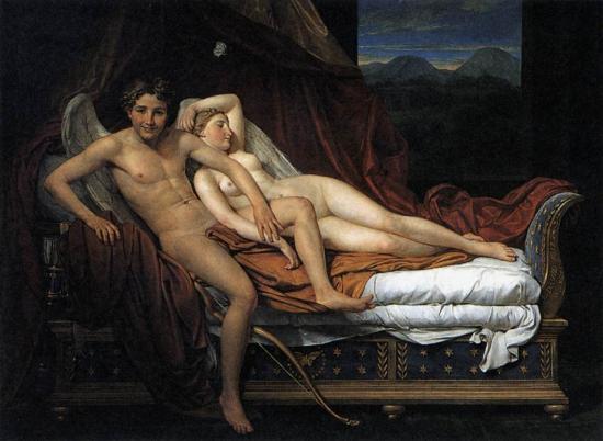 Amore e Psiche di Jacques-Louis David