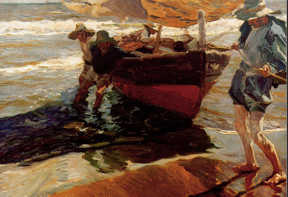 Ritorno dalla pesca di Joaqun Sorolla
