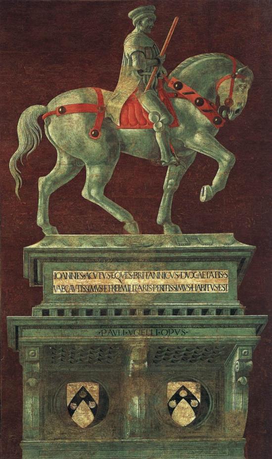 Monumento equestre a Giovanni Acuto di Paolo Uccello, podcast di storia
