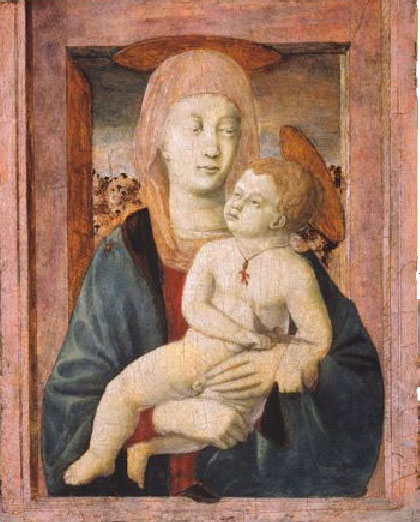 Madonna col Bambino di Piero della Francesca