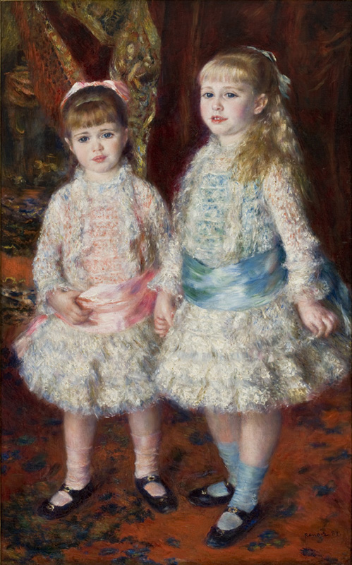 Rosa e Azzurro di Pierre-Auguste Renoir