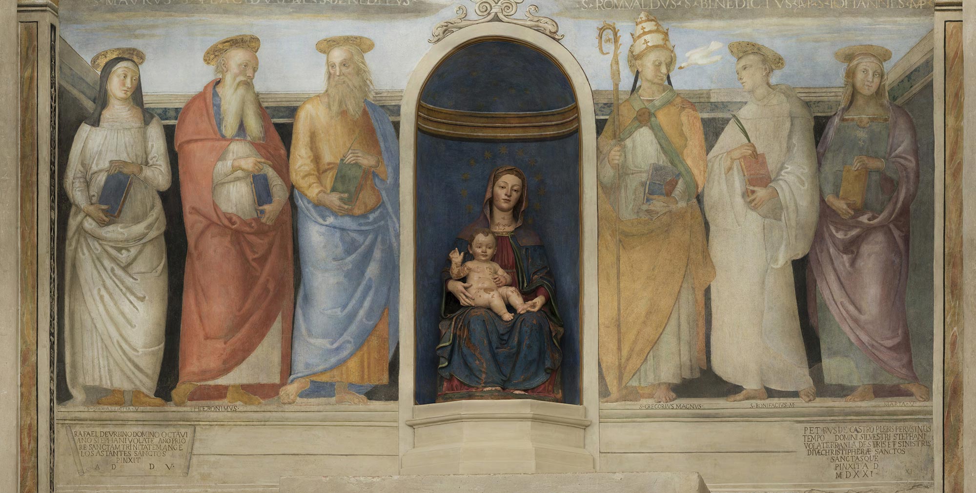 The part performed by Perugino