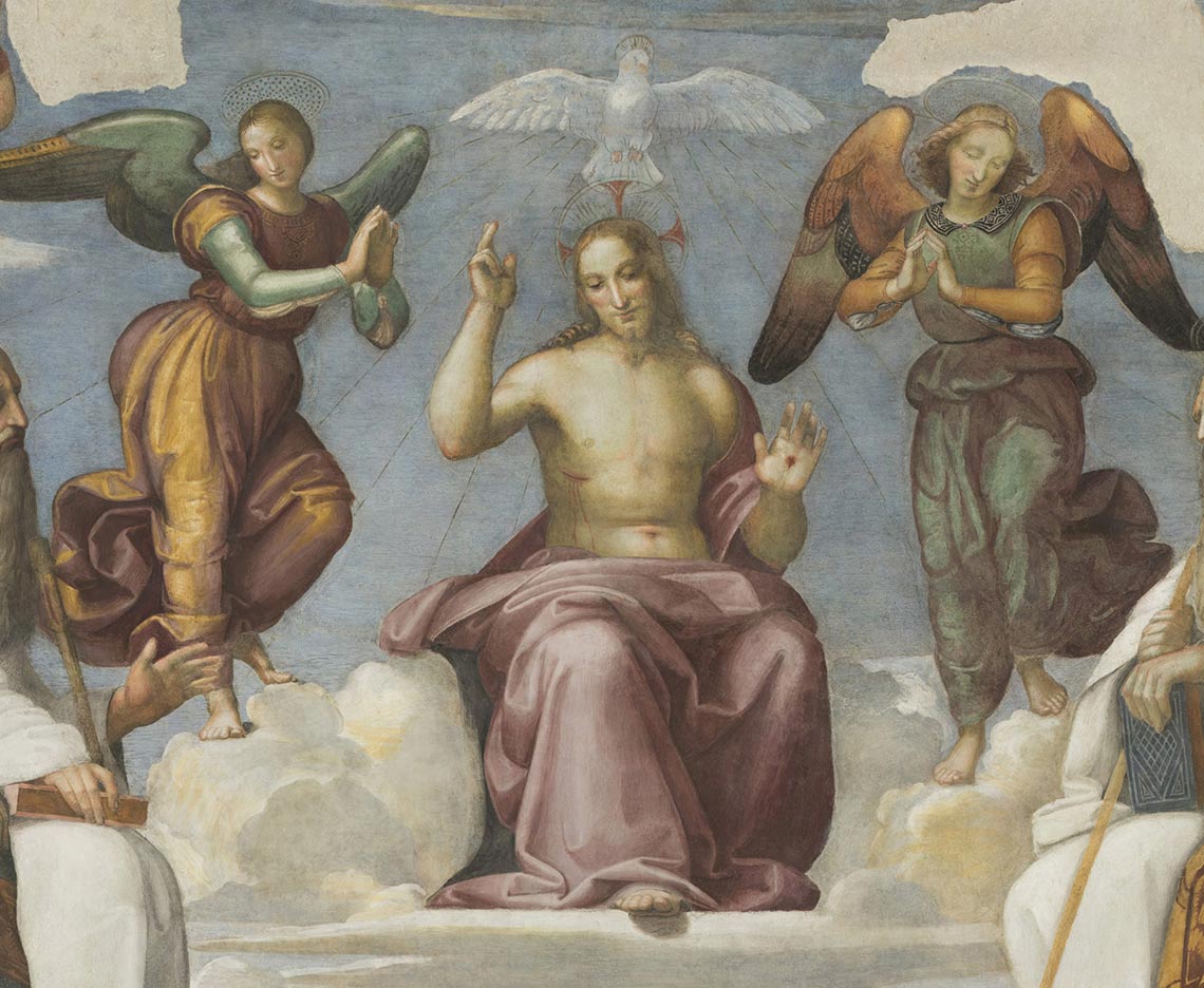 Detail of the part performed by Raphael