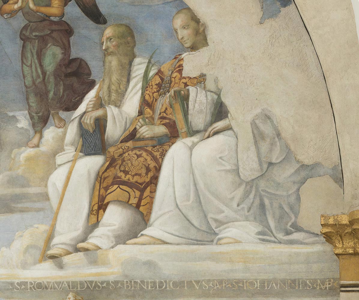 Detail of the part performed by Raphael