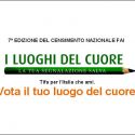 Fino al 30 novembre, partecipa a I Luoghi del Cuore FAI per salvare i tuoi luoghi preferiti!