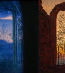 Caspar David Friedrich's art in Disney's film Fantasia. 