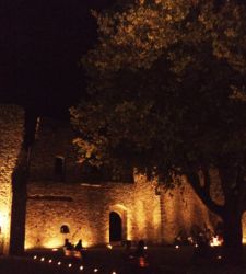 The Tower of the Castle of the Bishops of Luni in Castelnuovo Magra, a place rich in history again usable