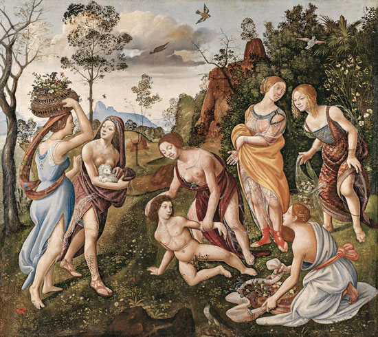 Piero di Cosimo, Il ritrovamento di Vulcano
