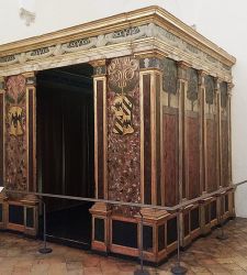 Where did a Renaissance lord sleep? The alcove of Duke Federico da Montefeltro