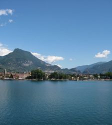 Reisender Urlaub am Gardasee 