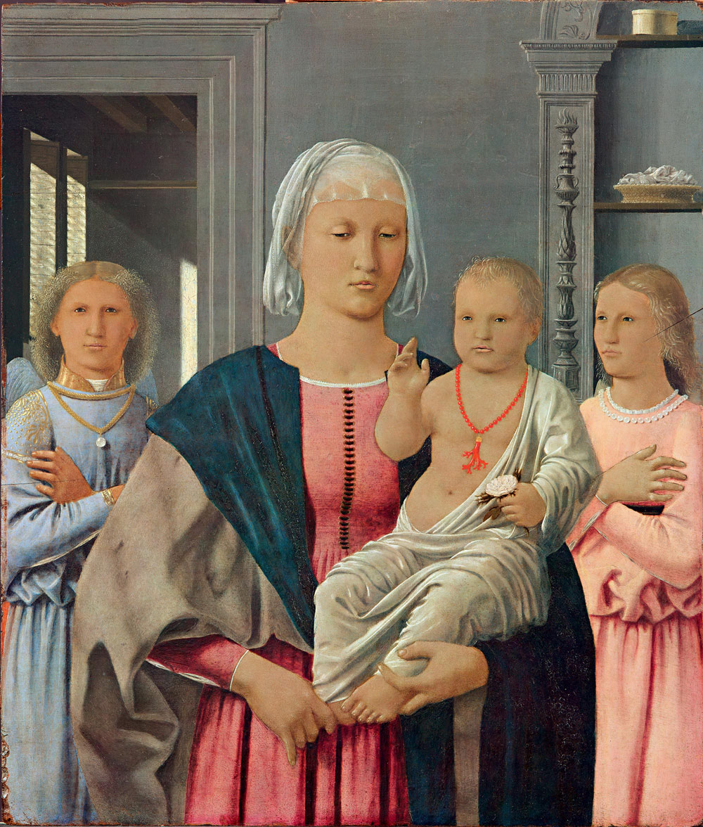 Piero della Francesca, Madonna di Senigallia Piero della Francesca, Madonna di Senigallia
