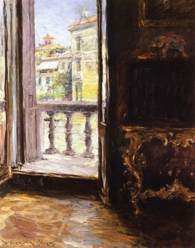 William Merritt Chase, Balcone veneziano William Merritt Chase, Balcone veneziano