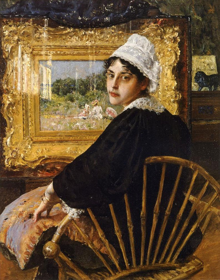 William Merritt Chase, Moglie dell'artista William Merritt Chase, Moglie dell'artista