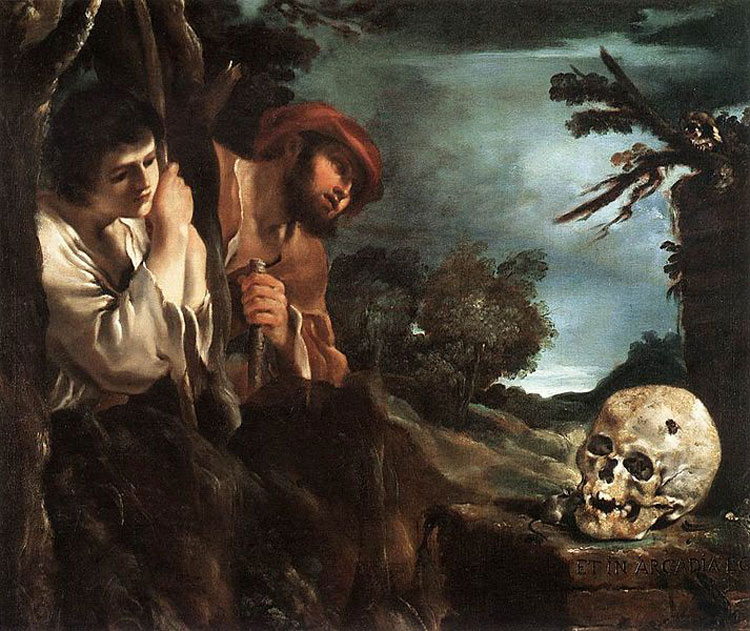 Guercino, Et in Arcadia Ego Guercino, Et in Arcadia Ego
