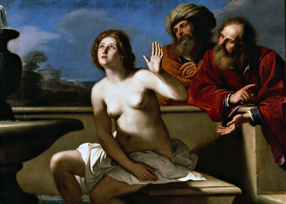 Guercino, Susanna e i vecchioni Guercino, Susanna e i vecchioni