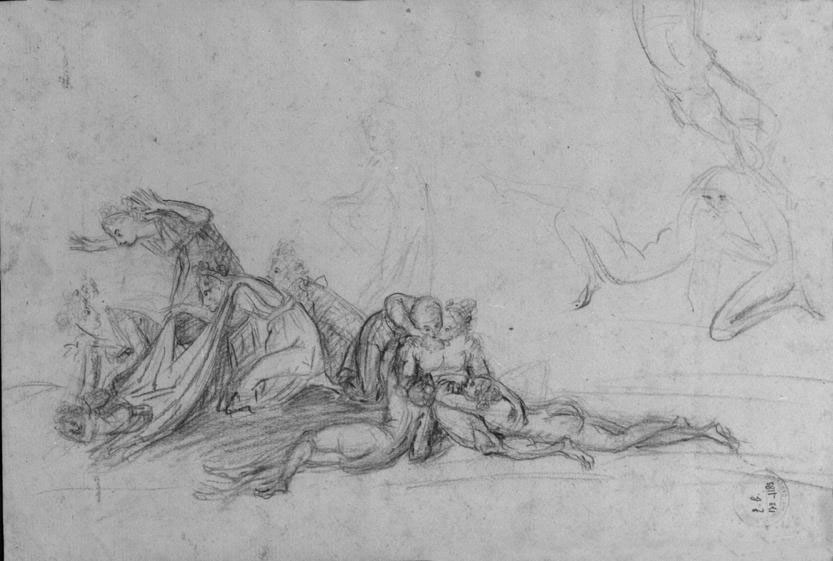 Antonio Canova, Ninfe che scoprono amorino e altre figure aggruppate Antonio Canova, Ninfe che scoprono amorino e altre figure aggruppate