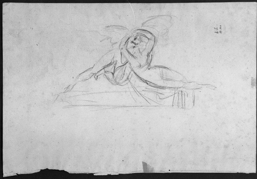 Antonio Canova, Amore e Psiche giacenti, disegno Antonio Canova, Amore e Psiche giacenti, disegno