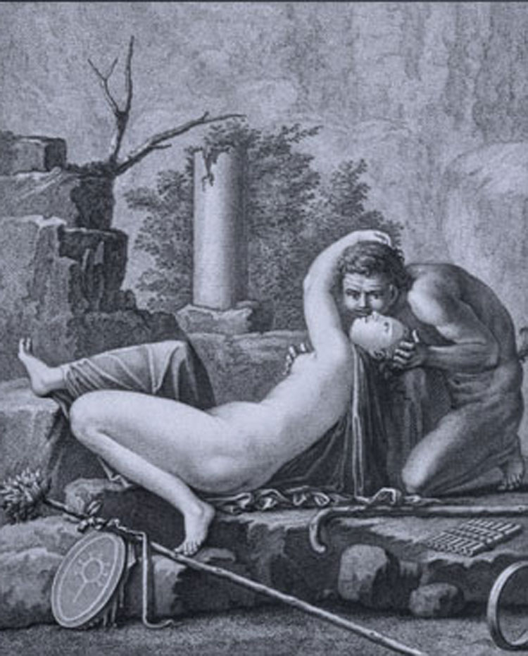 Filippo Morghen, Fauno e baccante Filippo Morghen, Fauno e baccante