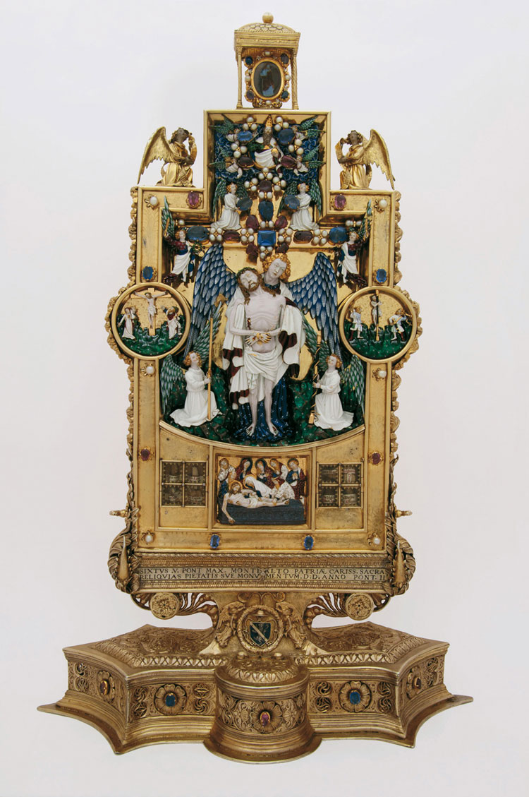 Attribuito a Jean du Vivier, Reliquiario di Montalto