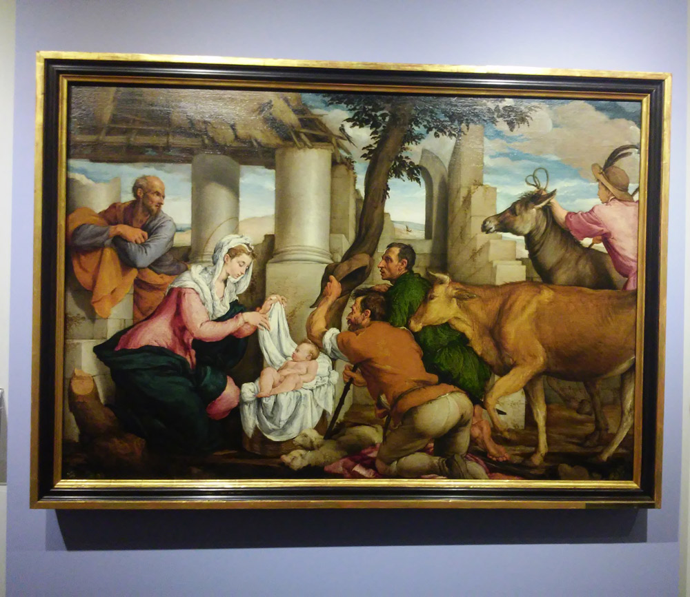 Jacopo Bassano, Adorazione dei Pastori Jacopo Bassano, Adorazione dei Pastori