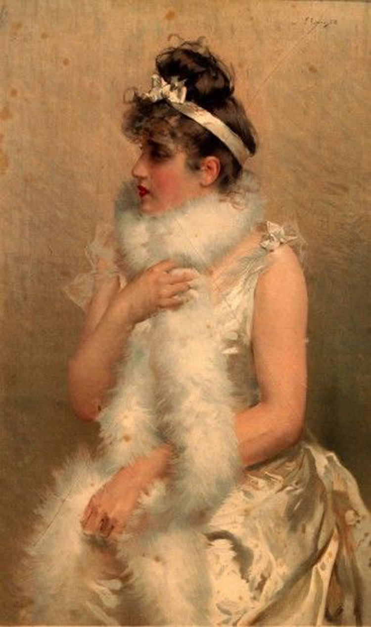 Vittorio Corcos, Al ballo Vittorio Corcos, Al ballo