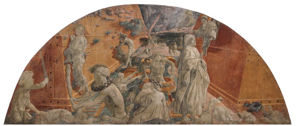 Paolo Uccello, Diluvio universale e recessione delle acque Paolo Uccello, Diluvio universale e recessione delle acque