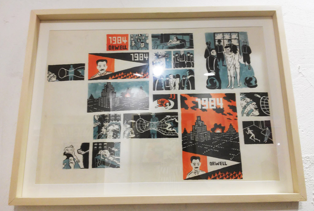 Igor Hofbauer, Illustrazioni per 1984 di George Orwell