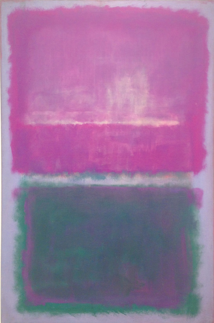 Mark Rothko, Senza titolo, Lavanda e verde (1952; olio su tela, 171,7 x 113 cm; Collezione privata)
 Mark Rothko, Senza titolo, Lavanda e verde (1952; olio su tela, 171,7 x 113 cm; Collezione privata)