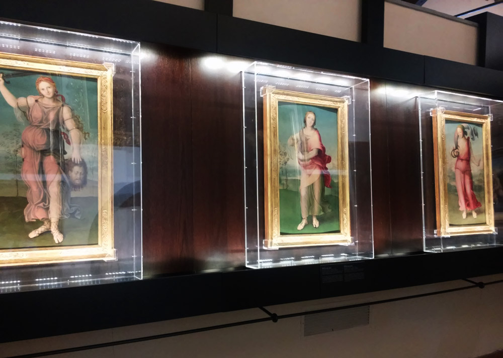 Domenico Beccafumi, Le tre eroine dell'antichità (Giuditta, Artemisia, Cleopatra)