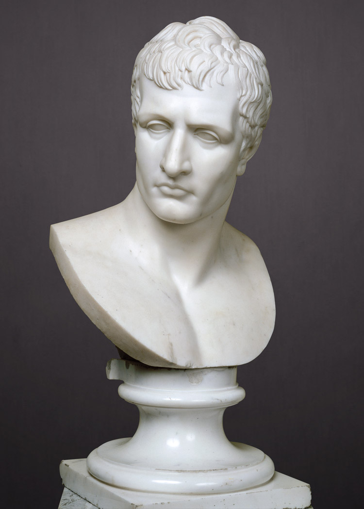 Antonio Canova e bottega, Ritratto di Napoleone Bonaparte (1803-1822?; marmo, altezza 76 cm; San Pietroburgo, Ermitage)
 Antonio Canova e bottega, Ritratto di Napoleone Bonaparte (1803-1822?; marmo, altezza 76 cm; San Pietroburgo, Ermitage)