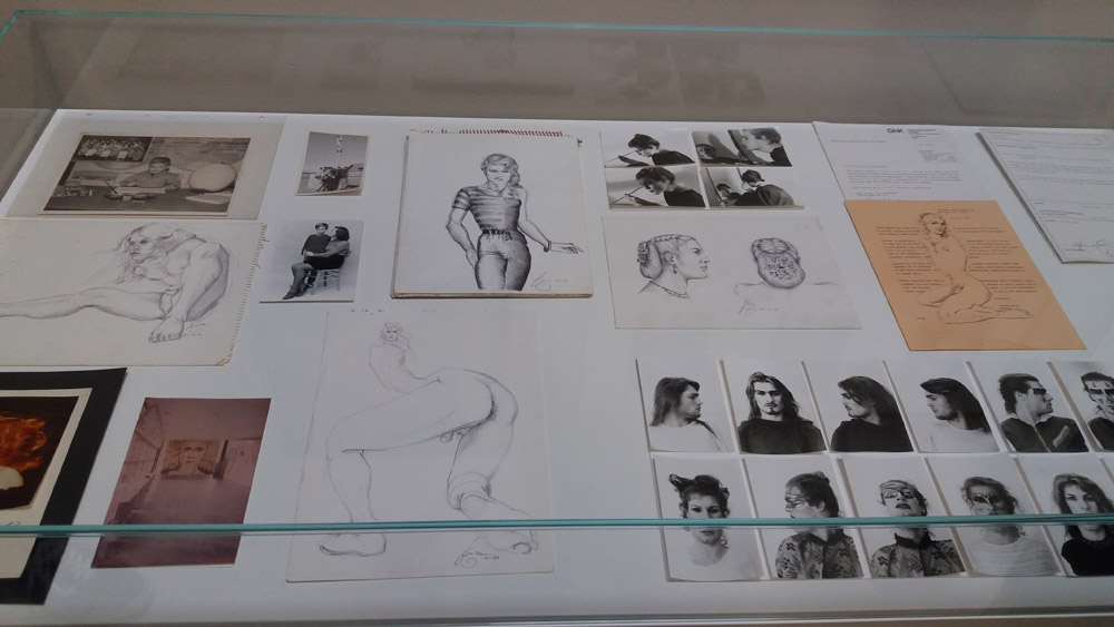 Lorenza Böttner, Disegni su carta, fotografie, materiali d’archivio Lorenza Böttner, Disegni su carta, fotografie, materiali d’archivio