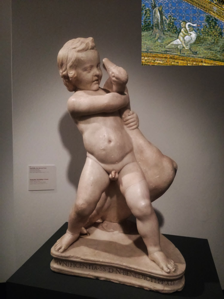 Fanciullo che strozza l’oca Fanciullo che strozza l’oca