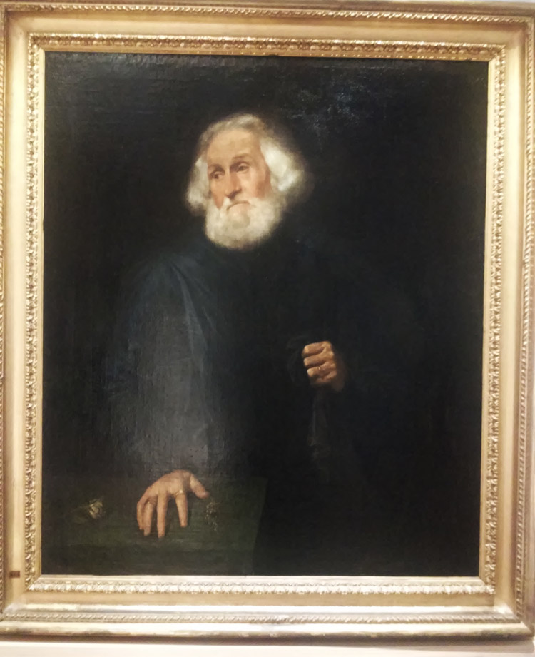 Pittore veneto del XV secolo, Ritratto di vecchio Pittore veneto del XV secolo, Ritratto di vecchio