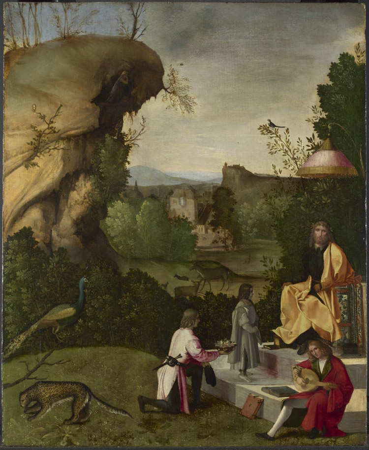 Giorgione, Fetonte davanti ad Apollo Giorgione, Fetonte davanti ad Apollo