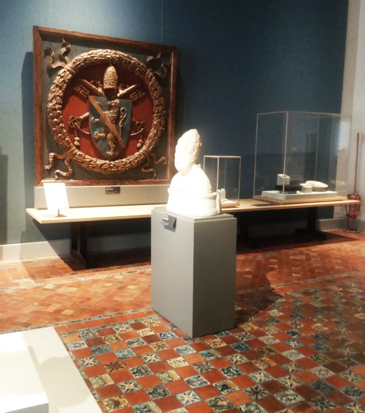 Labirinti del cuore. Giorgione e le stagioni del sentimento tra Venezia e Roma Una delle sale della mostra Labirinti del cuore. Giorgione e le stagioni del sentimento tra Venezia e Roma