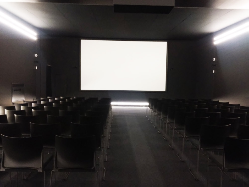 La sala-cinema La sala-cinema