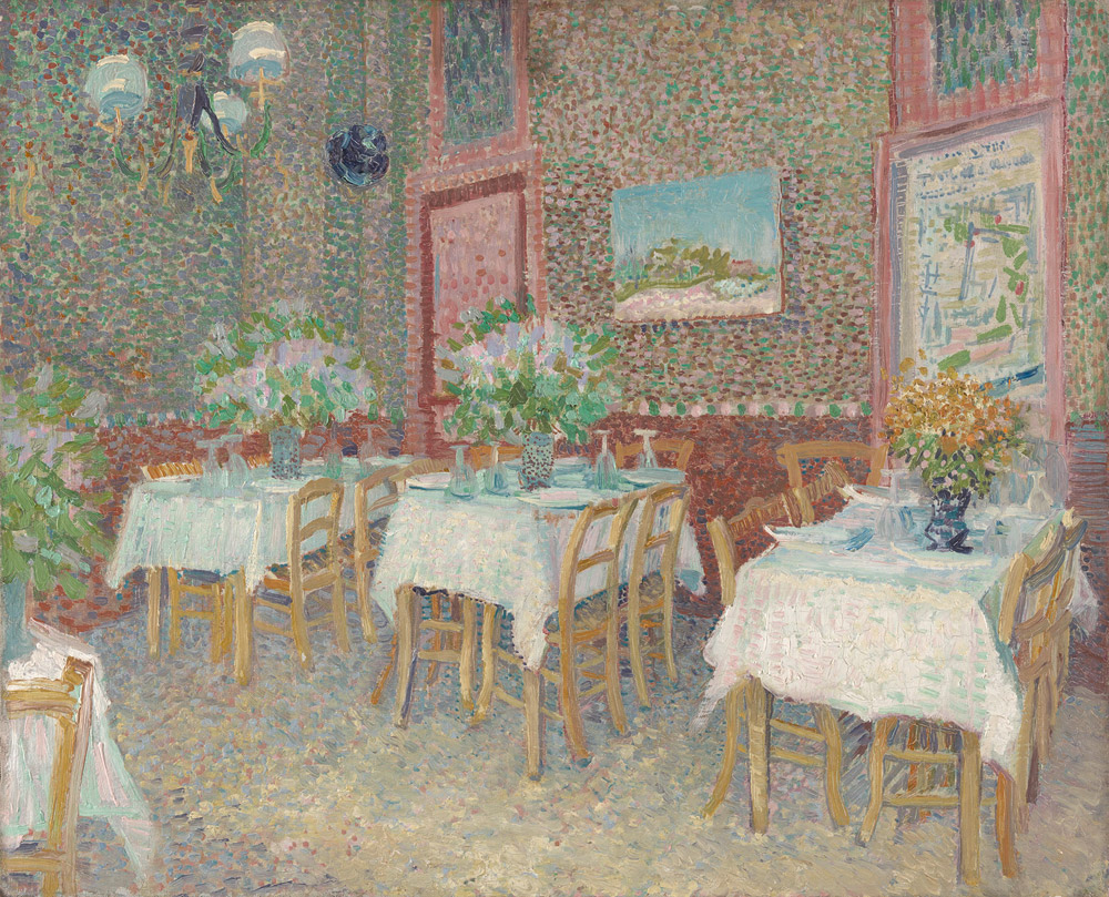 Vincent van Gogh, Interno di un ristorante Vincent van Gogh, Interno di un ristorante
