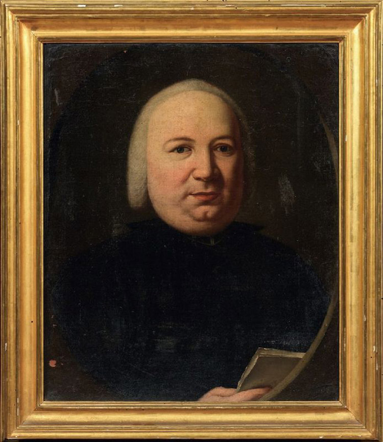 Scuola senese del XVIII secolo, Ritratto di Pompeo Neri Scuola senese del XVIII secolo, Ritratto di Pompeo Neri