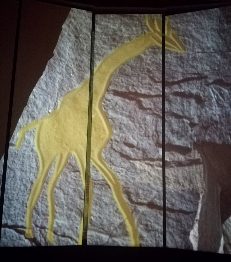 Mostra "La fragilità del segno". Immagini e video proiettati nella terza sezione Mostra "La fragilità del segno". Immagini e video proiettati nella terza sezione