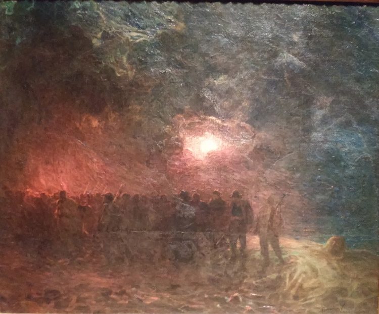 Plinio Nomellini, Gli insorti