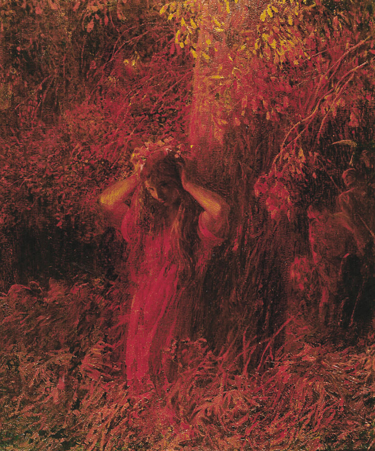 Plinio Nomellini, La ninfa rossa
