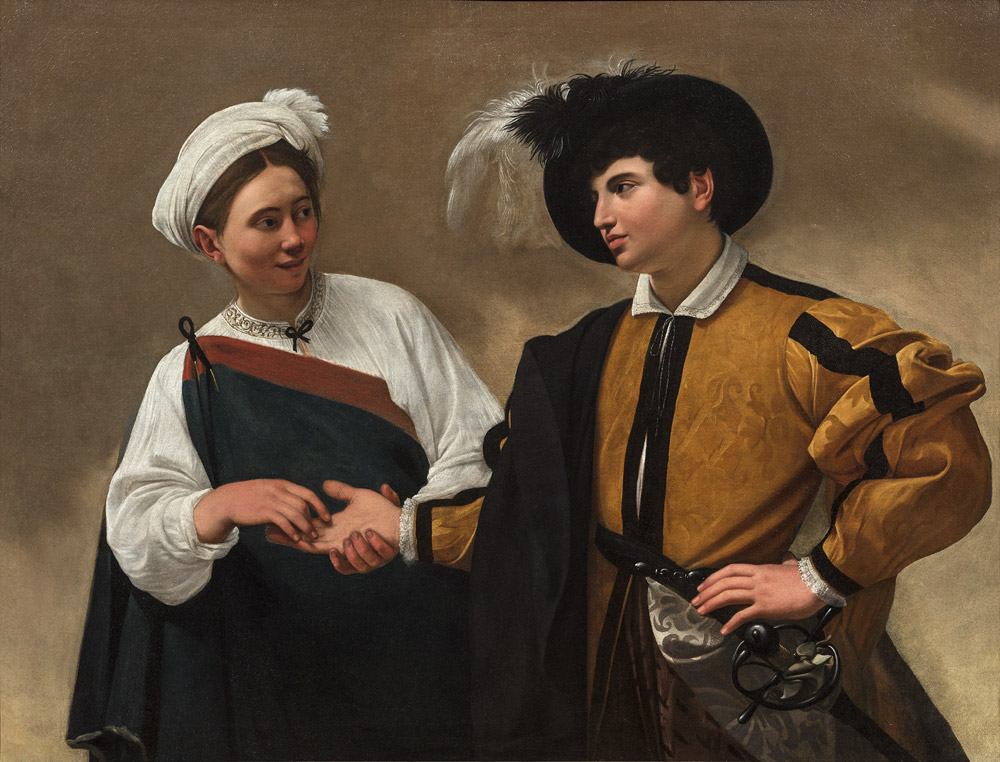 Caravaggio, La buona ventura Caravaggio, La buona ventura