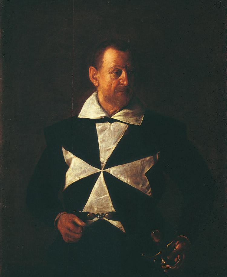 Caravaggio, Ritratto di un cavaliere di Malta Caravaggio, Ritratto di un cavaliere di Malta